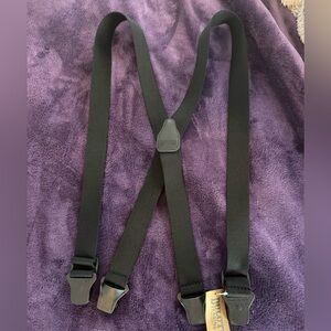 Duluth Classic Black Suspenders